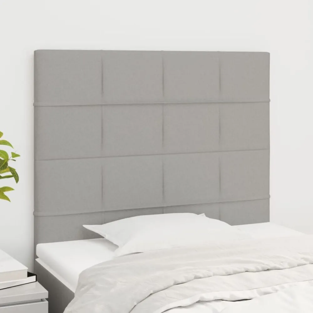 vidaXL Tête de lit 80x5x118/128 cm Tissu