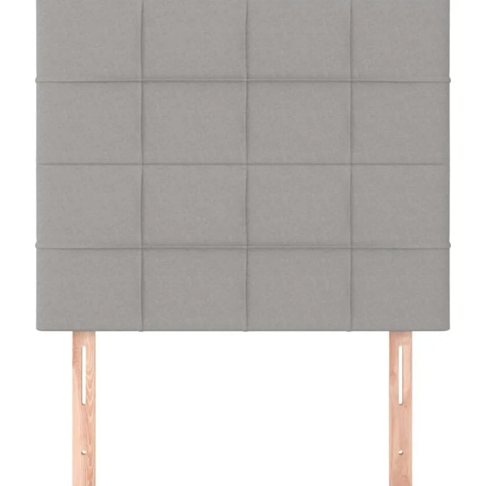 vidaXL Tête de lit 80x5x118/128 cm Tissu