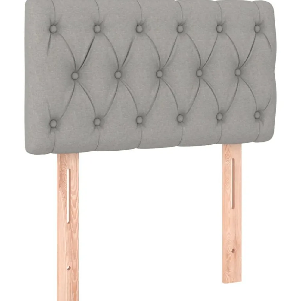 vidaXL Tête de lit 80x7x78/88 cm Tissu