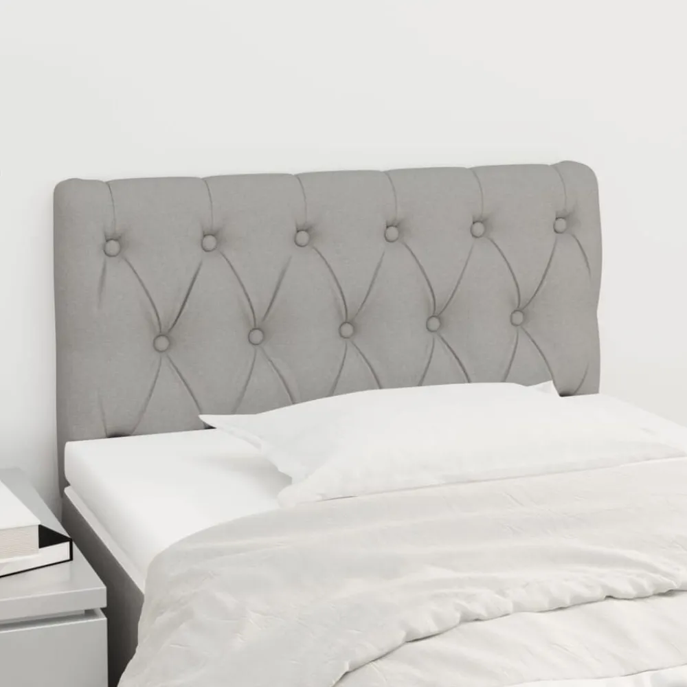 vidaXL Tête de lit 80x7x78/88 cm Tissu