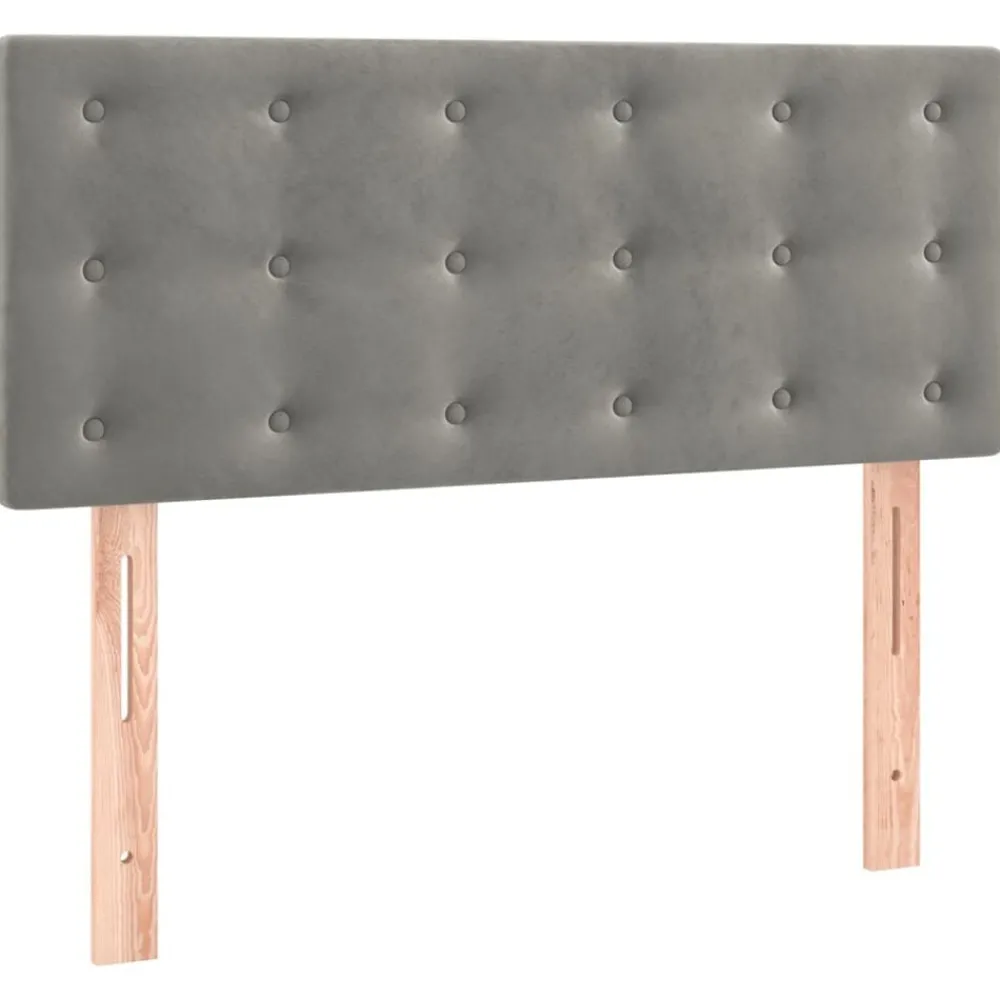 vidaXL Tête de lit 80x5x78/88 cm Velours