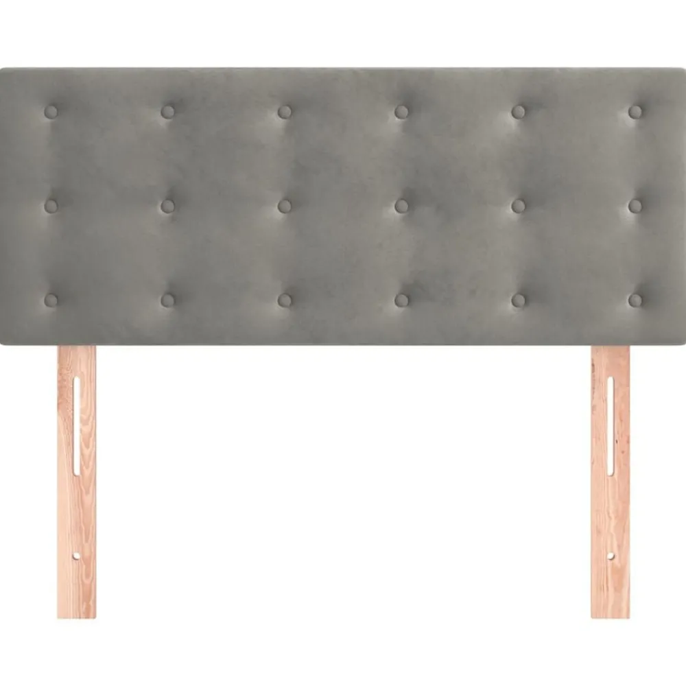 vidaXL Tête de lit 80x5x78/88 cm Velours