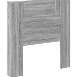 vidaXL Tête de lit Gris Sonoma 100 x 16,5 x 103,5 cm Bois d'ingénierie