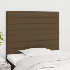 vidaXL Tête de lit 80x5x118/128 cm Tissu