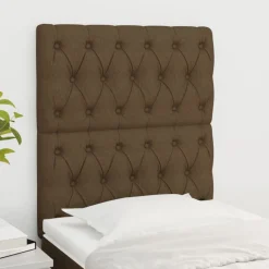 vidaXL Tête de lit 80x7x118/128 cm Tissu