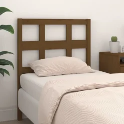 vidaXL Tête de lit 80,5x4x100 cm Bois massif de pin