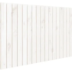 vidaXL Tête de lit murale 108x3x60 cm Bois massif de pin