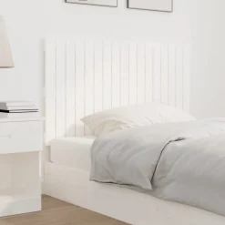 vidaXL Tête de lit murale 108x3x60 cm Bois massif de pin