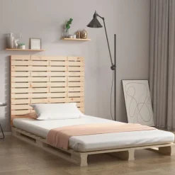 vidaXL Tête de lit murale 106x3x91,5 cm Bois massif de pin
