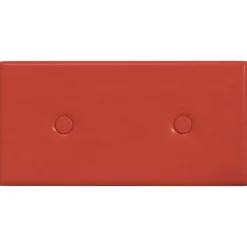 vidaXL Tête de lit murale 12 pcs 30 x 15 cm Simili cuir
