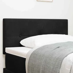 Lits & Accessoires-vidaXL Tête de lit 80 cm Velours Noir