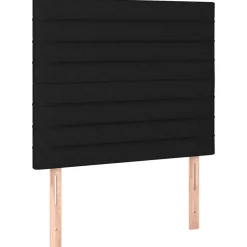 vidaXL Tête de lit 80x5x118/128 cm Tissu