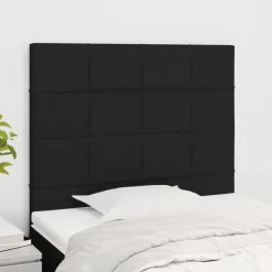 vidaXL Tête de lit 80x5x118/128 cm Tissu