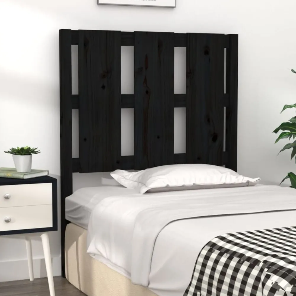 vidaXL Tête de lit 80,5x4x100 cm Bois massif de pin