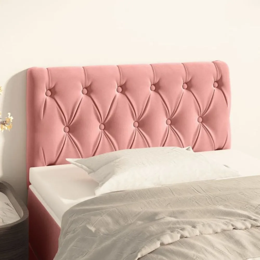 vidaXL Tête de lit 80x7x78/88 cm Velours