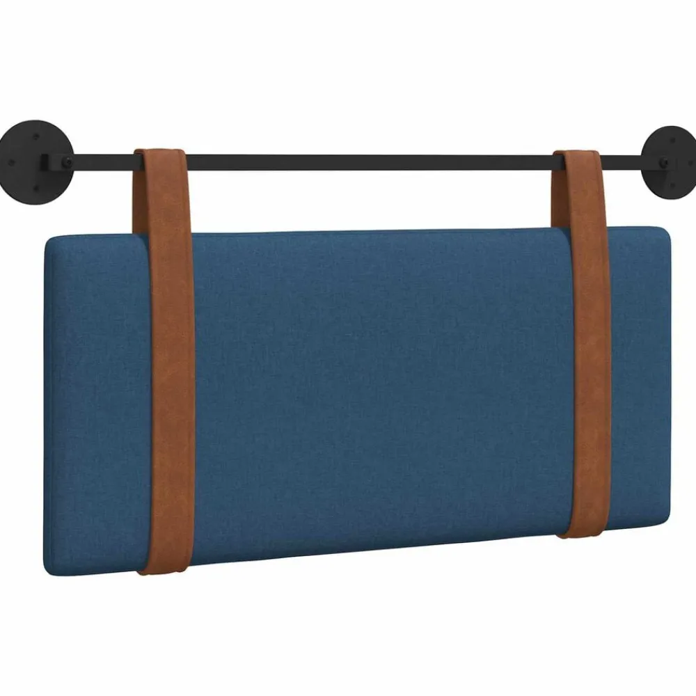 vidaXL Tête de lit suspendue Uni 90 x 55 x 5 cm PU antique