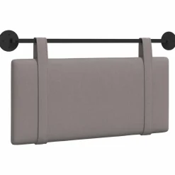 vidaXL Tête de lit suspendue Montage mural 90 x 55 x 5 cm tissu