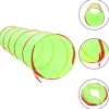 Jeux De Plein Air-vidaXL Tunnel de jeu pour enfants Vert 175 cm Polyester