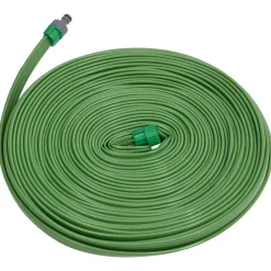 vidaXL Tuyau d'arrosage à 3 tubes vert 7,5 m PVC