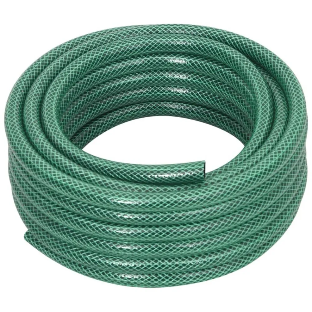 vidaXL Tuyau d'arrosage vert 0,5" 10 m PVC