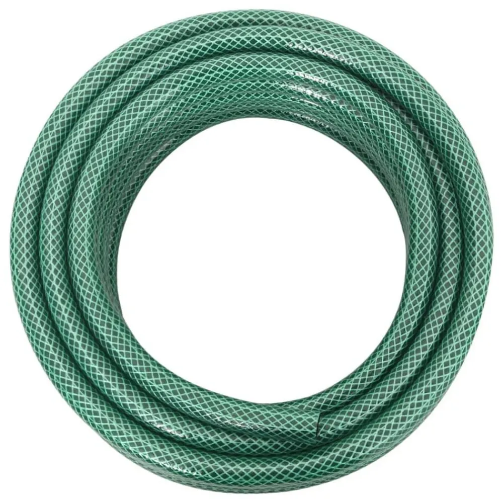 vidaXL Tuyau d'arrosage vert 0,5" 10 m PVC