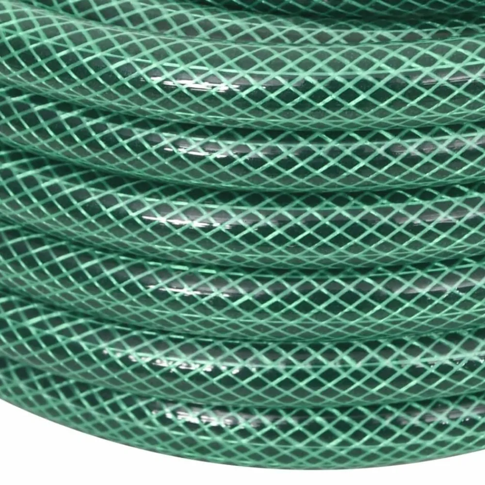 vidaXL Tuyau d'arrosage vert 0,5" 10 m PVC