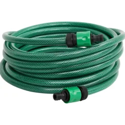 vidaXL Tuyau de piscine vert 10 m PVC