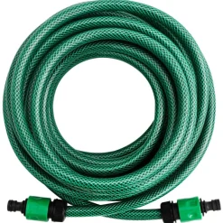 vidaXL Tuyau de piscine vert 10 m PVC