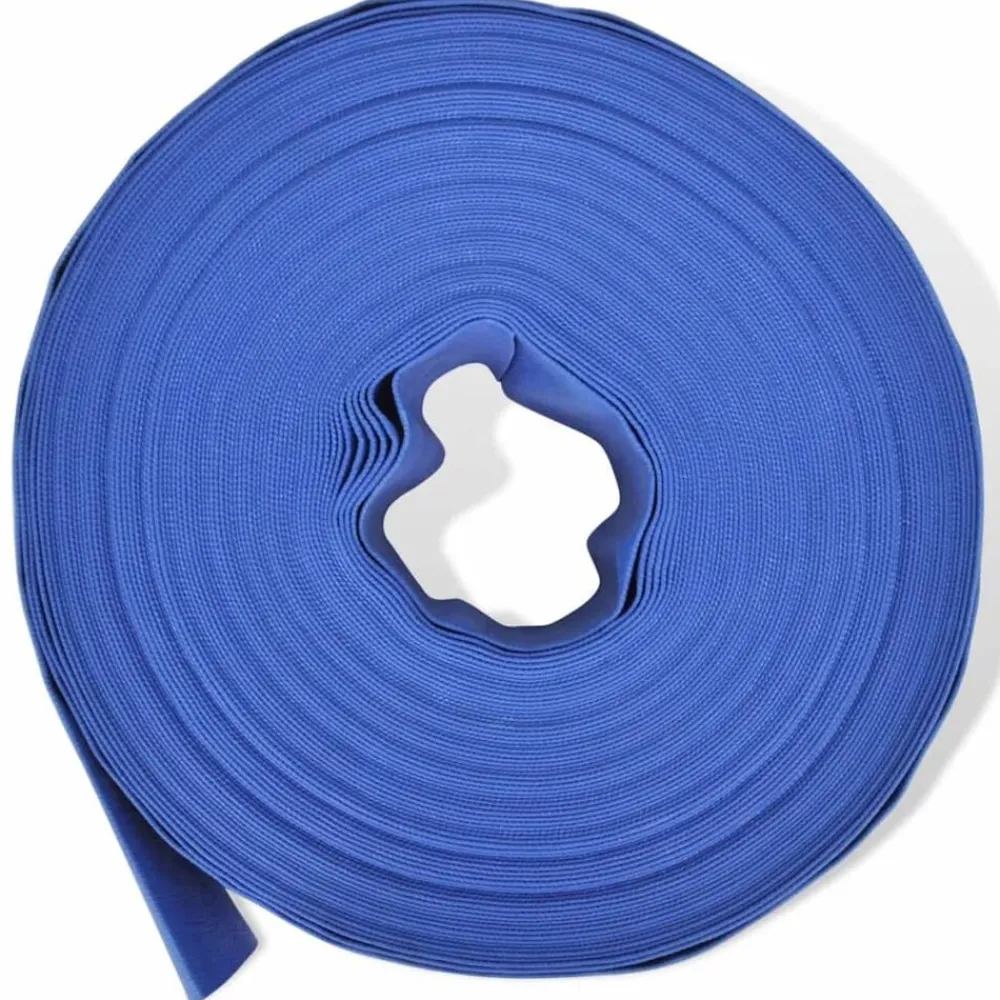 vidaXL Tuyau plat 50 m 2 pouces PVC