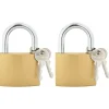 Serrures & Clés-vidaXL U Lock avec Clés 2 pcs Laiton Fer