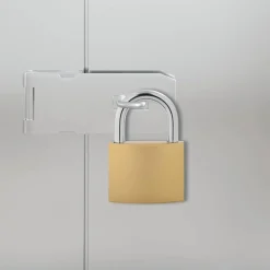 Serrures & Clés-vidaXL U Lock avec Clés 12 pcs Laiton Fer