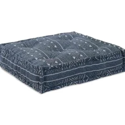 Décorations-vidaXL Unité de canapé modulaire 70 x 70 x 56 cm Impression indigo