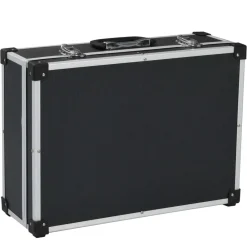 Accessoires De Quincaillerie-vidaXL Valise à outils 46 x 33 x 16 cm Noir Aluminium