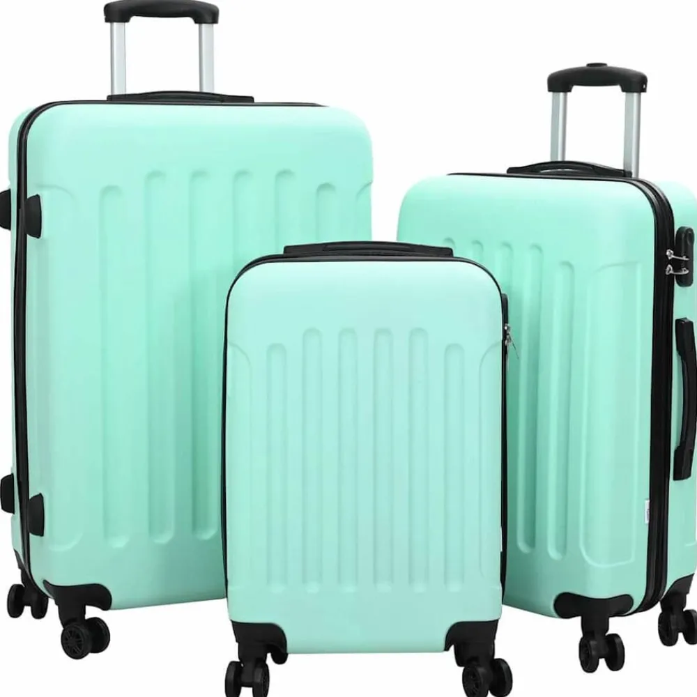 vidaXL Valise 3 pcs 50 x 31 x 78 cm Plastic ABS