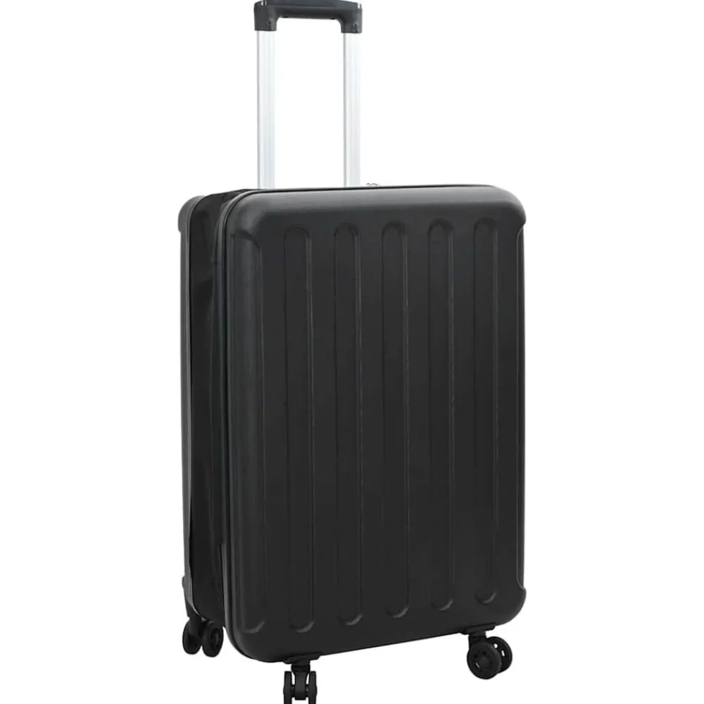 Bagages & Maroquinerie-vidaXL Valise avec verrouillage 34 x 23 x 55.5 cm Plastic ABS Noir