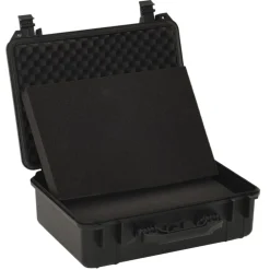 Appareils Photo-vidaXL Valise de vol portable Noir 47x36x18 cm PP