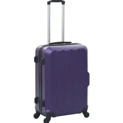 Bagages & Maroquinerie-vidaXL Valise rigide 3 pcs ABS Violet