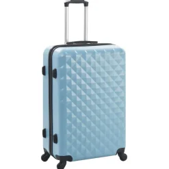 Bagages & Maroquinerie-vidaXL Valise rigide 3 pcs ABS Bleu