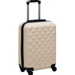 Bagages & Maroquinerie-vidaXL Valise rigide ABS Doré