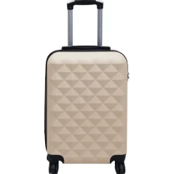 Bagages & Maroquinerie-vidaXL Valise rigide ABS Doré