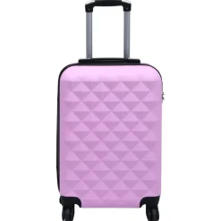 Bagages & Maroquinerie-vidaXL Valise rigide ABS Rose