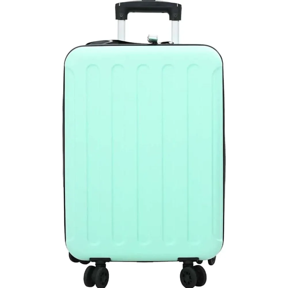 Bagages & Maroquinerie-vidaXL Valise 34 x 23 x 55.5 cm Plastic ABS Vert menthe