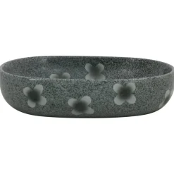 Plomberie-vidaXL Vasque à poser ovale 59x40x14 cm céramique Bleu