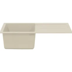 vidaXL Évier 780 x 500 mm 80% Quartz et 20% Résine