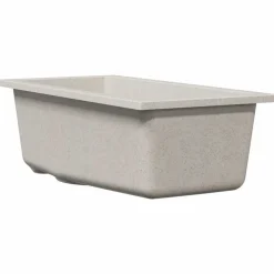 Plomberie-vidaXL Évier de cuisine 21 x 44 x 14 cm Granite Beige