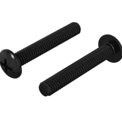 Accessoires De Quincaillerie-vidaXL Vis 2 pcs Argenté 5 x 30 mm Fer