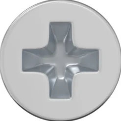vidaXL Vis à tête fraisée 2 pcs Argenté M4 x 6 mm Acier