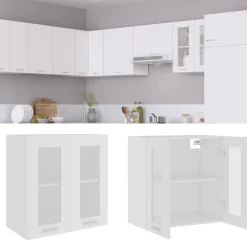 Armoires & Meubles De Rangement-vidaXL Vitrine suspendue 