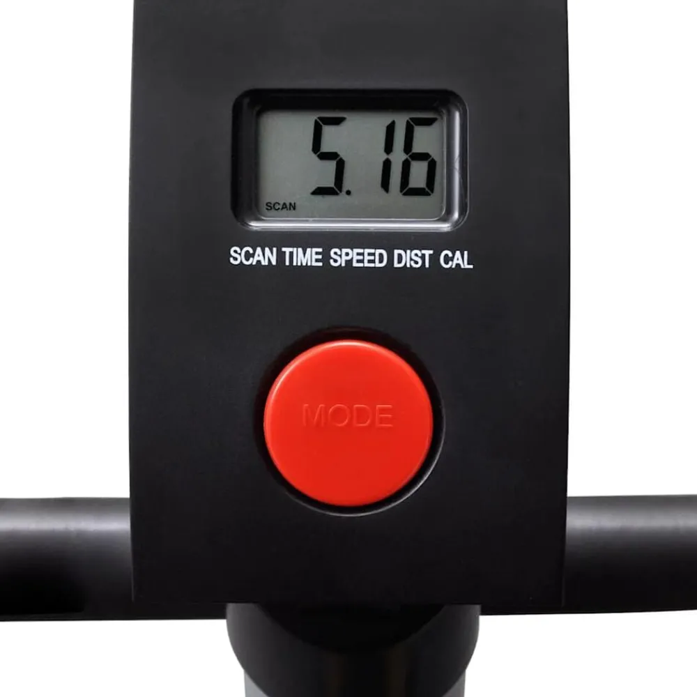 Entraînement & Fitness-vidaXL Vélo d'appartement avec selle Noir