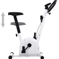 vidaXL Vélo d'appartement avec résistance à courroie
